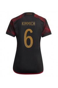 Tyskland Joshua Kimmich #6 Fotballdrakt Borte Klær Dame VM 2022 Korte ermer